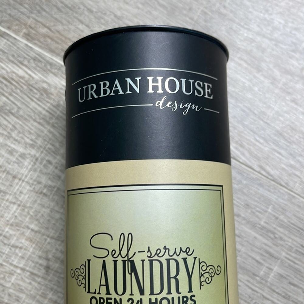 URBAN HOUSE DESIGN “Self Serve Laundry Open 24 Hours” Vinyl Wall Art Decal - Picture 6 of 8